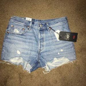 MULTIPLE SIZES!!!! PREMIUM 501 MID RISE SHORTS
